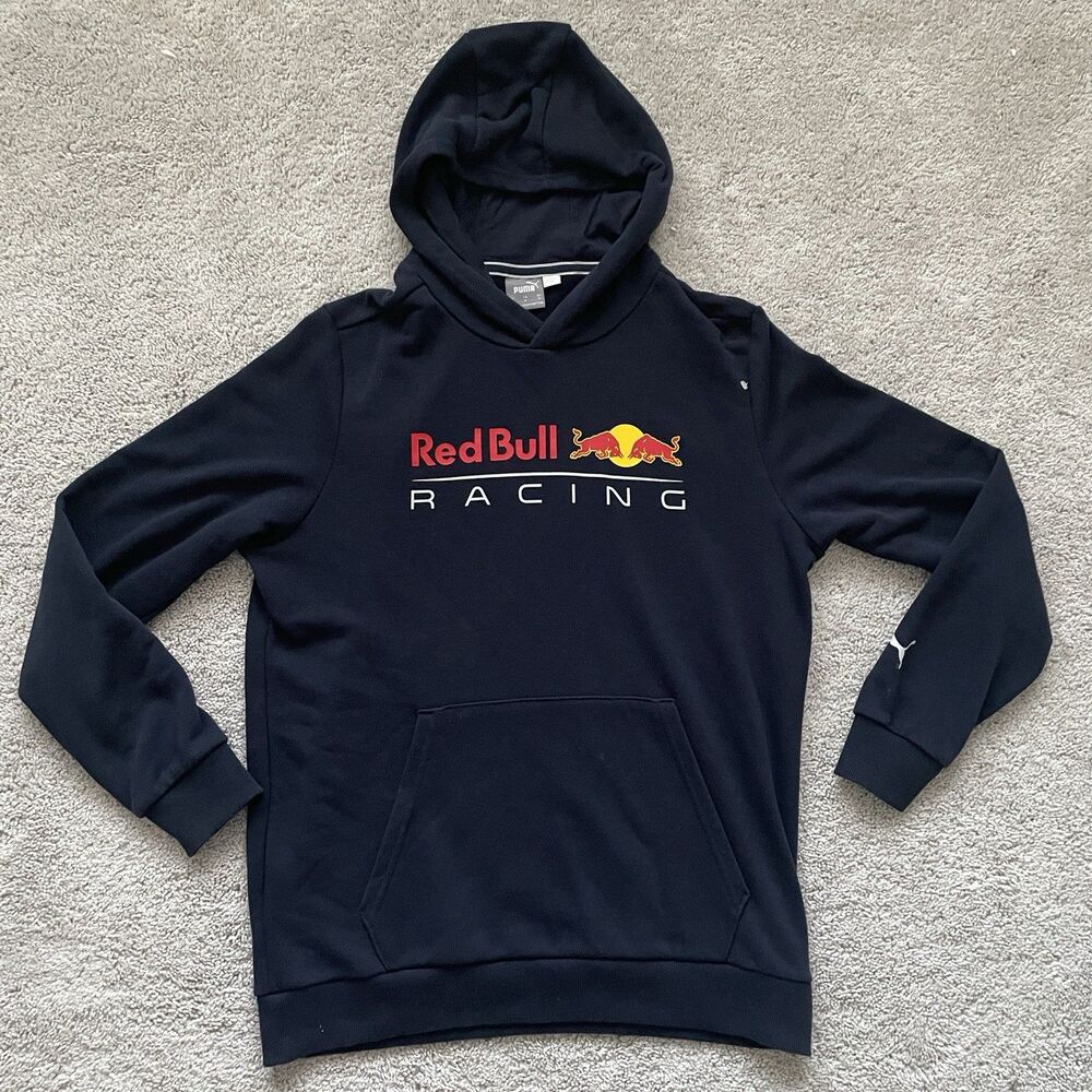 Puma Red Bull Racing Official Licensed Hoodie Mens Size Medium F-1 Navy Blue